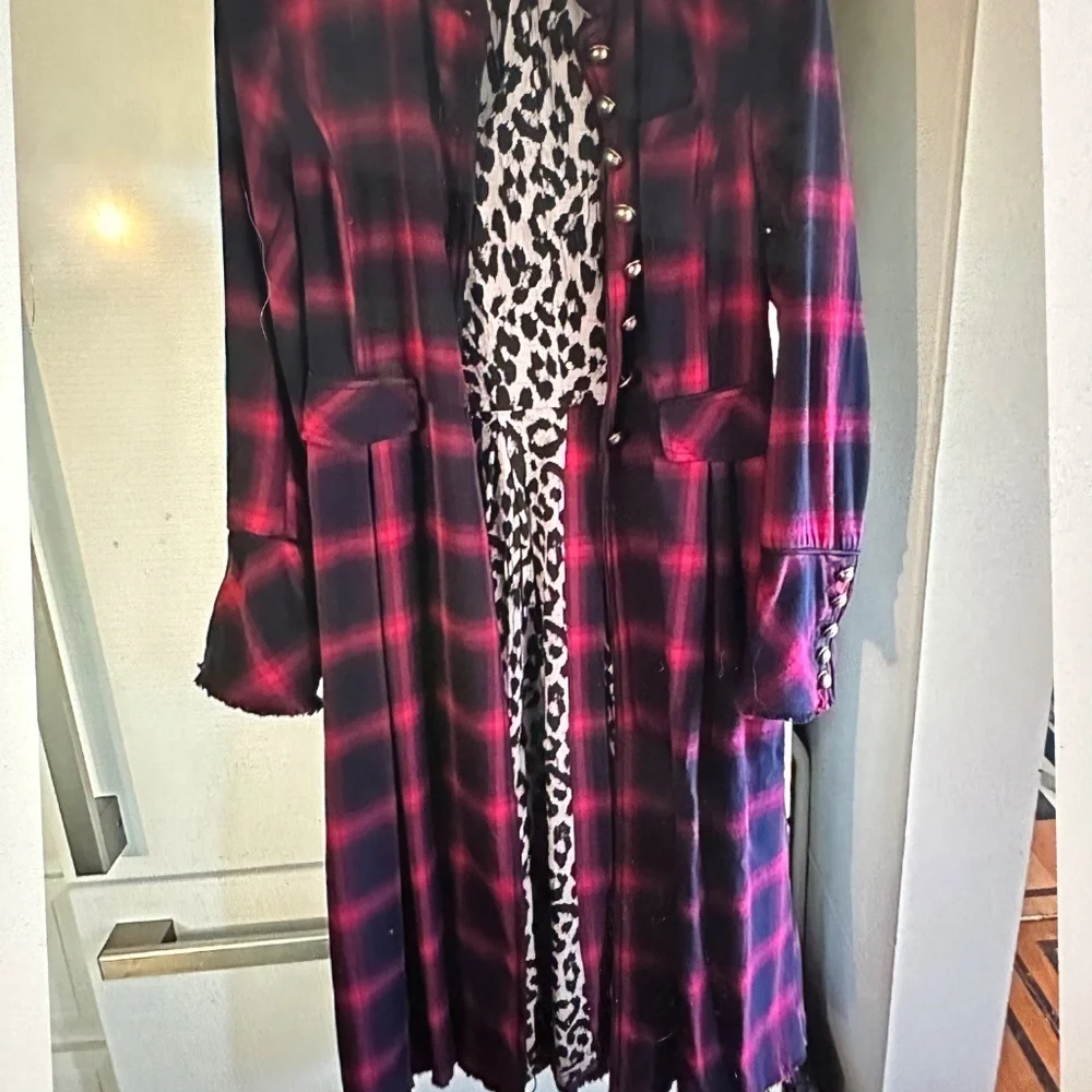 FREE PEOPLE, WE THE FREE ODESSA MARCHING BAND DUSTER.